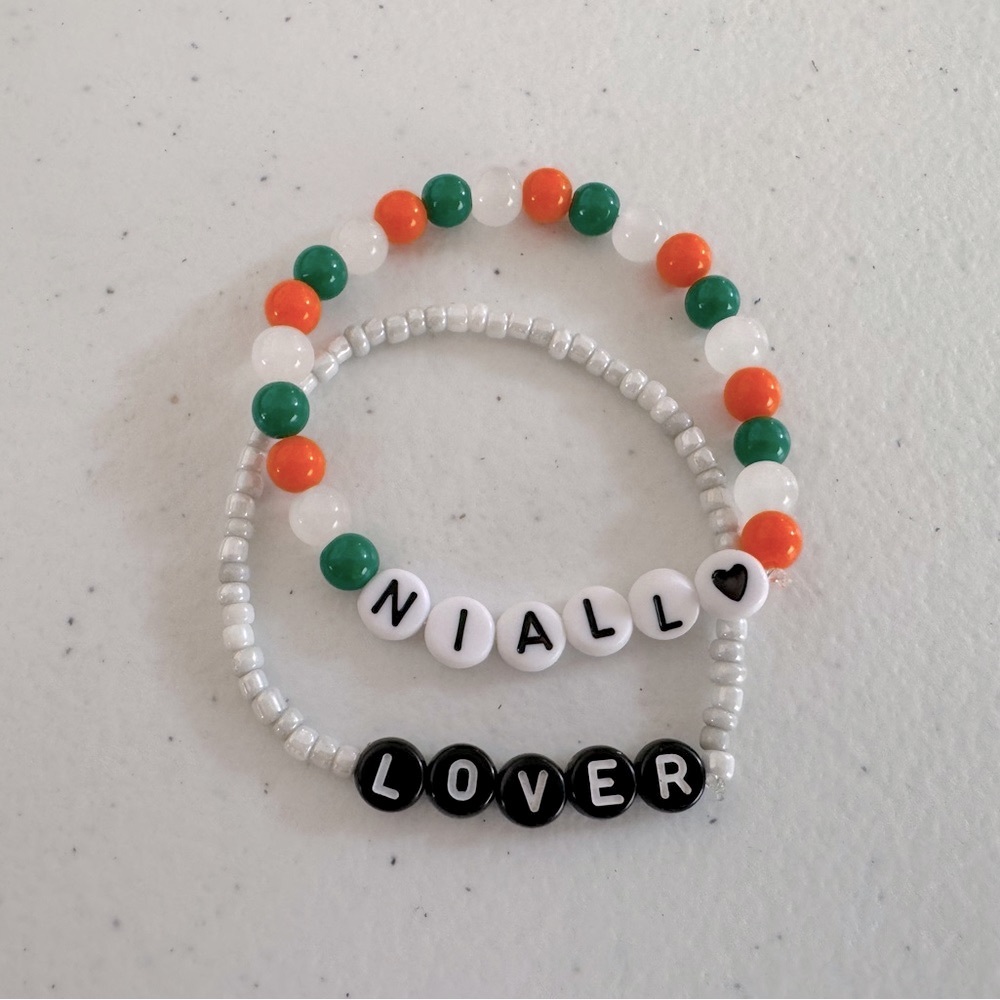 Niall Horan Beaded Bracelet Set of 2